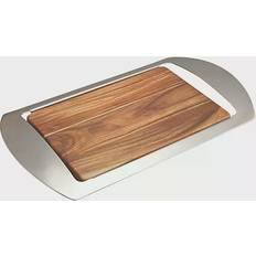 Stainless Steel Serving Trays Nambe Mikko Bar Serving Tray