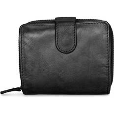 Møntpunge Pia Ries Washed 2-part Purse - Black