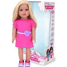 Teamson Sophias Posable 18" All Vinyl Blonde Hair Doll Chloe with Blue Eyes