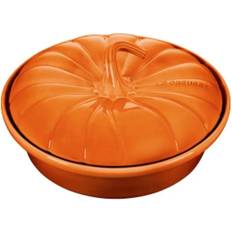 Le Creuset Pie Dishes Le Creuset Figural Pumpkin Pie Dish 9 "