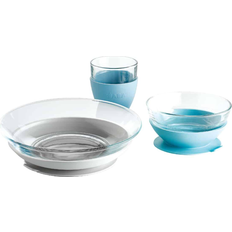 Beaba Glass Suction Baby Feeding Set 3-piece