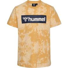 Batik T-shirts Børnetøj Hummel Jump AOP T-shirt S/S - Ochre (219339-3405)