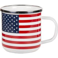 Enamel Cups & Mugs Golden Rabbit Stars & Stripes Cup & Mug 12fl oz 4