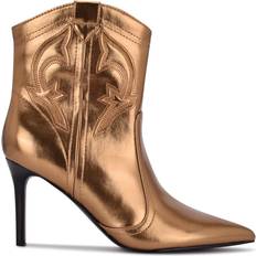 Bronze - Women Boots Henrita Chelsea Platform Booties