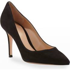 Hvid Højhælede sko på tilbud Gianvito Rossi Gianvito Suede Pumps