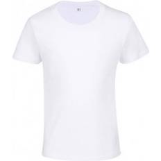 RTP Apparel Childrens/Kids Organic Short-Sleeved T-Shirt (8 Years) (White)