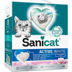 Sanicat Sanicat Active White Lotus Flower kattströ