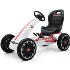 Cykel pedal Milly Mally Milly Mally Milly Mally Abarth White Pedal Gokart