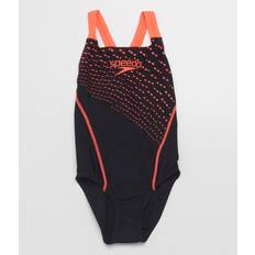 Maillots de bain Maillot de bain Fille Medley Logo Noir/Rouge