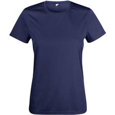Clique Clique T-shirt funktion dam marin