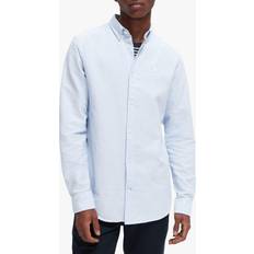 Scotch & Soda Regular-Fit Stretch Organic Cotton Shirt with Button-Down Collar