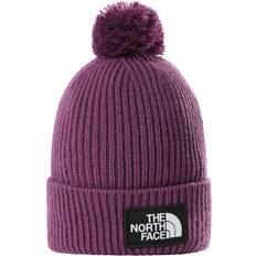 Grey - Men Beanies The North Face Logo Box Pom Beanie