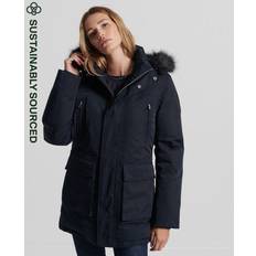 Everest jakke dame dametøj Superdry Vinterparka Everest - Marin