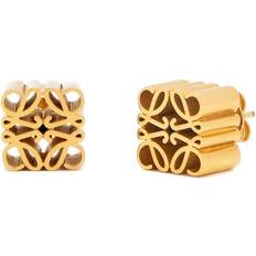 Loewe Anagram Stud Earrings - Gold