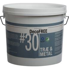 DecoFarver Maling DecoFarver DecoFREE 30 Metalmaling, Træmaling Hvid 2.7L