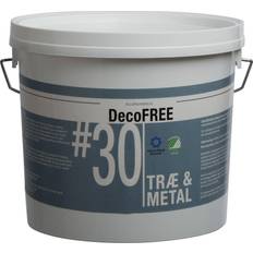 DecoFarver Maling DecoFarver DecoFREE 30 Træmaling, Metalmaling Hvid 2.7L