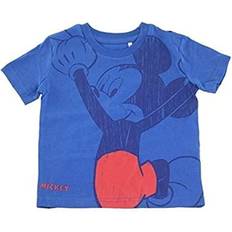 Musse Pigg Överdelar Creda Children's Mickey Mouse T-shirt with Short Sleeves - Blue