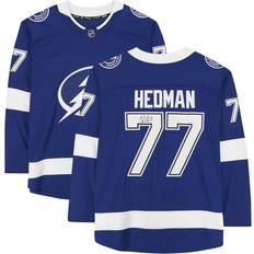 Tampa bay lightning jersey Fanatics Tampa Bay Lightning Victor Hedman Blue Autographed Breakaway Jersey