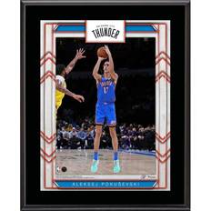 Oklahoma City Thunder Sports Fan Products Fanatics Oklahoma City Thunder Sublimated Player Plaque Aleksej Pokusevski