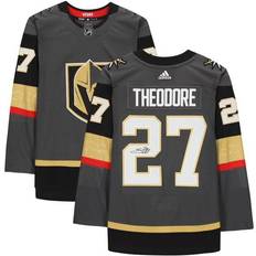 Vegas Golden Knights Game Jerseys Fanatics Shea Theodore Vegas Golden Knights Autographed Black Adidas Authentic Jersey 27. Sr