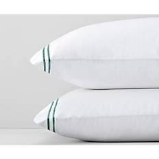 SFERRA Grande Pillow Case White, Blue (83.8x55.9cm)