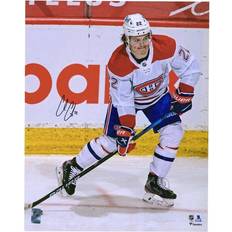 Fanatics Montreal Canadiens Cole Caufield Autographed 16" x 20" NHL Debut Photograph