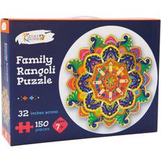 Family Puzzle Floor Jigsaw Puzzles Kulture Khazana Family Rangoli Puzzle 150 Pieces