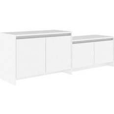 Vita TV-bänkar vidaXL - TV-bänk 35.1x50cm
