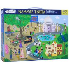 Floor Jigsaw Puzzles on sale Kulture Khazana Namaste India Floor Puzzle 51 Pieces