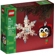 Lego julepynt LEGO Pingvin og Snefnug 40572 Juletræspynt 2stk