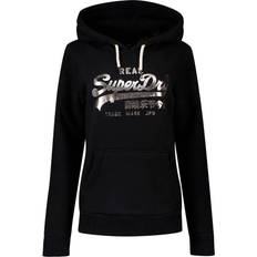 Superdry Dames Trui Vl Boho Sparkle Hood - Paars