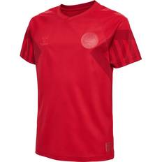 Hummel Camiseta de visitante de la selección danesa niños Rojo Red Years