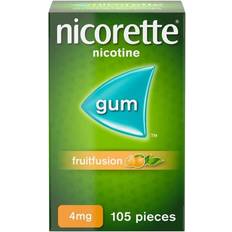 Nicorette Fruitfusion 4mg 105pcs Chewing Gum