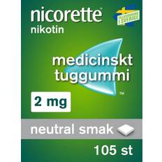 Nicorette 2mg Nicorette 2mg 105 st Tuggummi