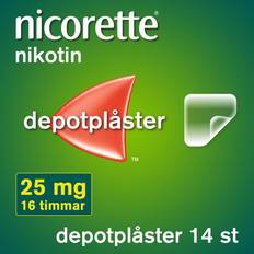 Plåster Receptfria läkemedel Nicorette Novum 25mg 14 st Plåster