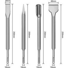 Donatelo SDS PLUS 4 stk Stemmejern