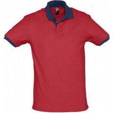 Unisex - XL Polo Shirts Sol's Prince Contrast Pique Polo Shirt Unisex