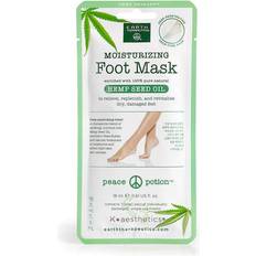 Paraben-Free Foot Masks Earth Therapeutics Moisturizing Foot Mask with Hemp Seed Oil 0.6fl oz