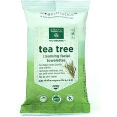 Dry Skin - Luster Makeup Removers Earth Therapeutics Tea Tree Cleansing Facial Towelettes