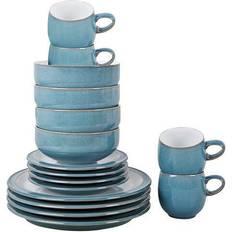 Denby Azure Dinner Set 16pcs