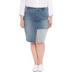 Denim - Denim Skirts NYDJ Midi Skirt Plus Size