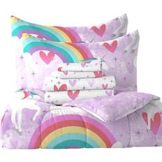 Dream Factory Full Bedding Set 7pcs 76x86"