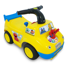 Kiddieland Ride-On Cars Kiddieland Elmo’s Fun Learning School Bus