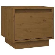 Brown Bedside Tables vidaXL 35x34x32cm Bedside Table 34x35cm