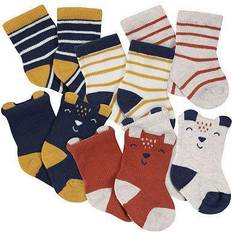 Jersey Underwear Children's Clothing Gerber Baby Boys Crew Socks 6 Pcs