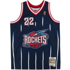 Fanatics NBA Game Jerseys Fanatics Houston Rockets Clyde Drexler Mitchell & Ness 1995-96 Replica Jersey