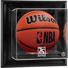 Boston Celtics Sports Fan Products Fanatics Boston Celtics Framed 75th Anniversary Black Wall Mounted Sublimated Basketball Display Case