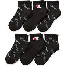 Champion Boys Underwear Champion Big Boys Quarter Socks 6 Pcs