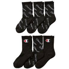 Champion Boys Underwear Champion Big Boys Crew Socks 6 Pcs