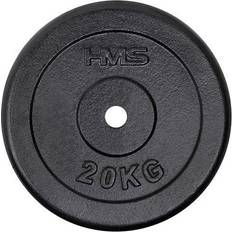 20 kg Gewichtsscheiben HMS TCZ20 Black Plate 20kg